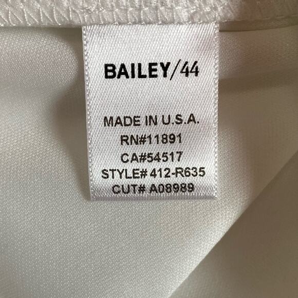 BAILEY 44 QUARTERDECK PONTE A-LINE DRESS WHITE SIZE SMALL - Picture 11 of 12